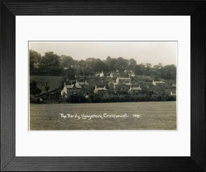 Framed Print : The Dardy, Llangattock, Crickhowell, Powys, Wales Framed Print : The Dardy, Llangattock, Crickhowell, Powys, Wales