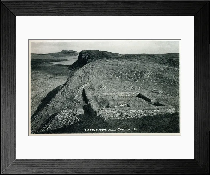 Framed Print : Milecastle 39 (Castle Nick) - a milecastle on Hadrian's Wall Framed Print : Milecastle 39 (Castle Nick) - a milecastle on Hadrian's Wall