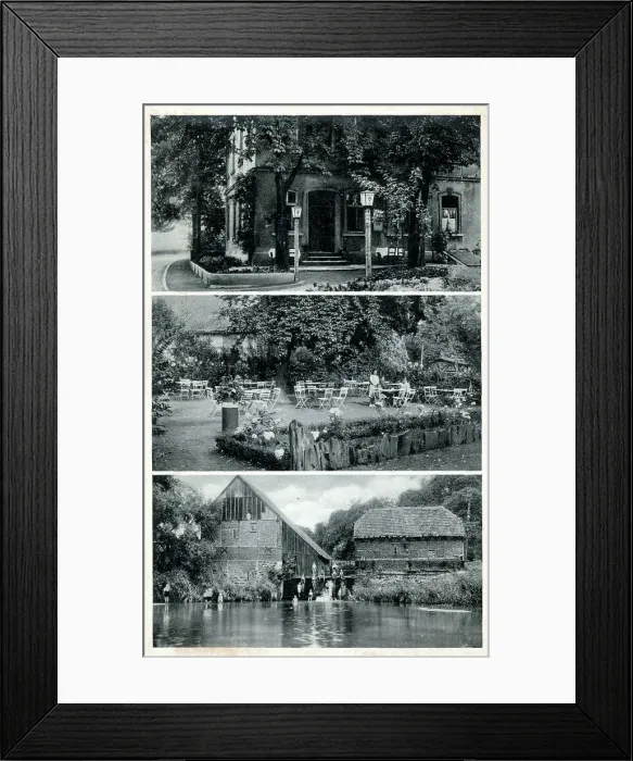 Framed Print : Hotel Pfeiffer´s Sythener Flora, Haltern am See, Germany Framed Print : Hotel Pfeiffer´s Sythener Flora, Haltern am See, Germany