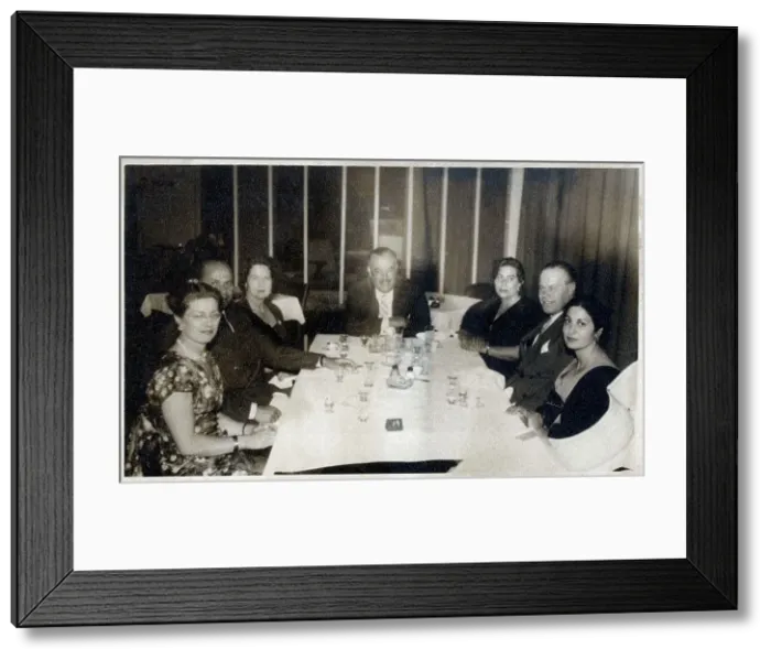 Framed Print : Iraqi Minister of Development Mohammad Ghussein & colleagues Framed Print : Iraqi Minister of Development Mohammad Ghussein & colleagues