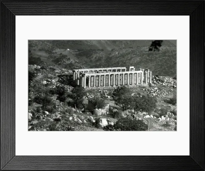 Framed Print : Temple of Apollo Epicurius, Bassae, Greece Framed Print : Temple of Apollo Epicurius, Bassae, Greece