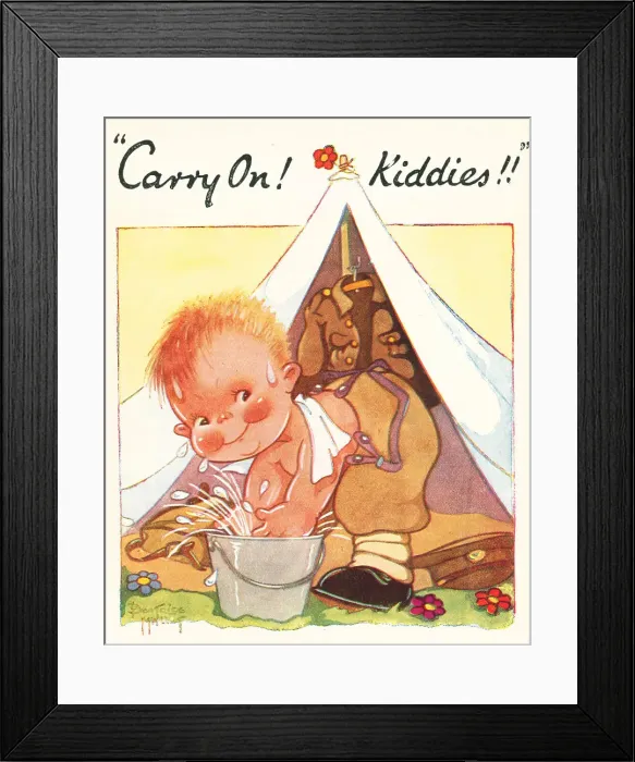 Framed Print : Carry On Kiddies! Framed Print : Carry On Kiddies!