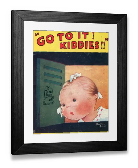 Framed Print : WW2, Go To It! Kiddies!! Framed Print : WW2, Go To It! Kiddies!!