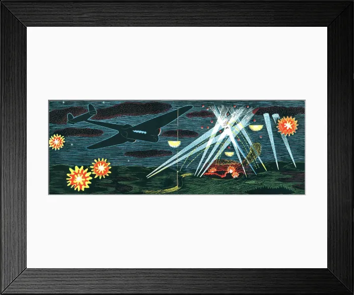 Framed Print : Handley Page Hampden Bomber At Night Framed Print : Handley Page Hampden Bomber At Night