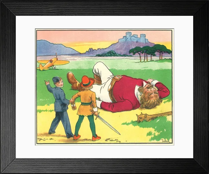 Framed Print : WW2, Jack And The Beanstalk Framed Print : WW2, Jack And The Beanstalk