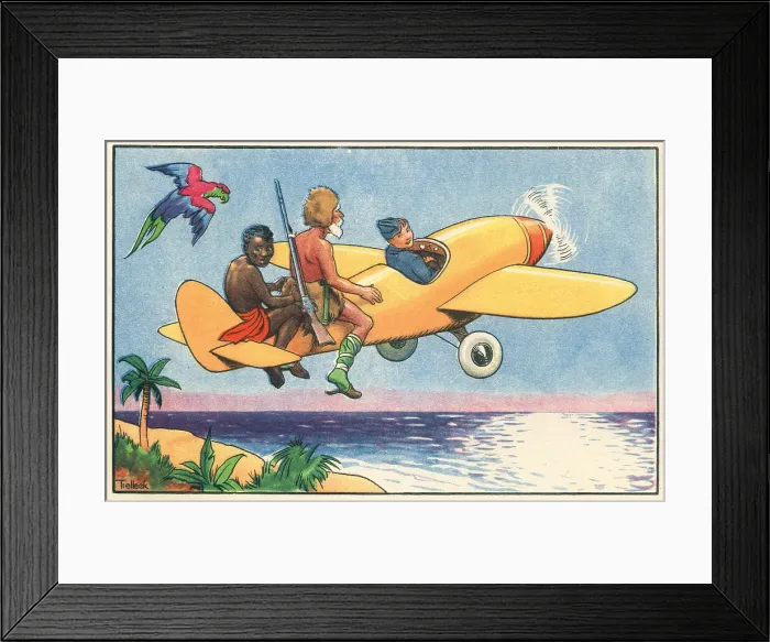 Framed Print : WW2 Robinson Crusoe Framed Print : WW2 Robinson Crusoe
