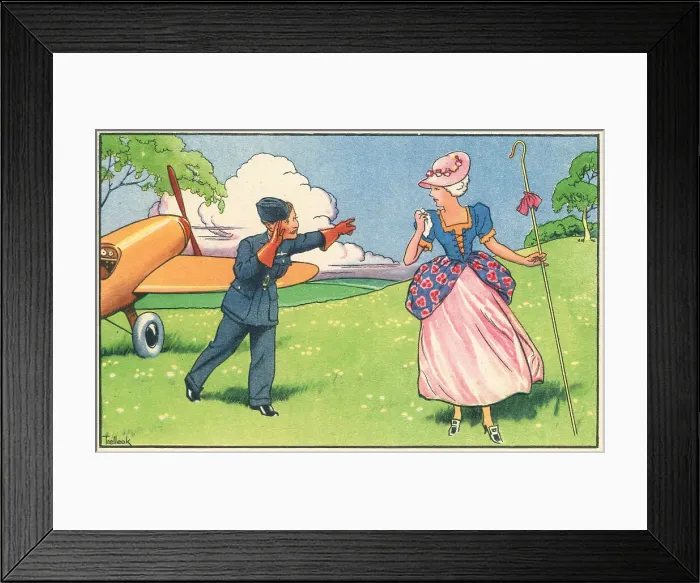Framed Print : WW2, Little Bo Peep Framed Print : WW2, Little Bo Peep