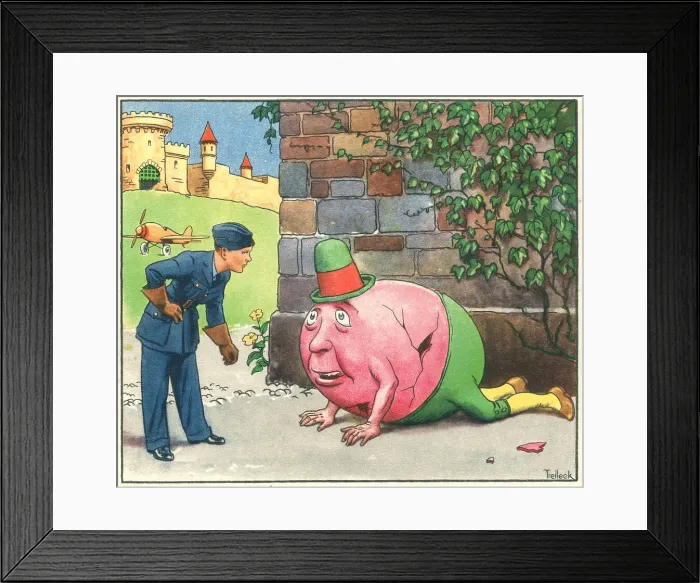 Framed Print : WW2, Humpty Dumpty Framed Print : WW2, Humpty Dumpty