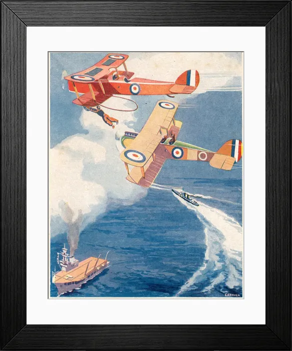 Framed Print : WW2, Change Of Pilots Framed Print : WW2, Change Of Pilots