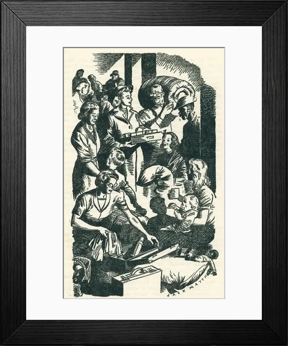Framed Print : WW2, Emergency Mobile Canteen Corps Framed Print : WW2, Emergency Mobile Canteen Corps