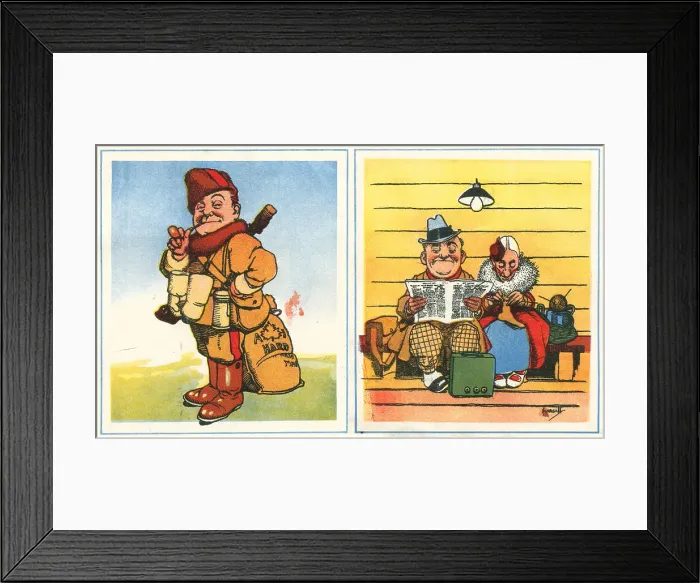 Framed Print : WW2 Canadian Soldier And Dugout Framed Print : WW2 Canadian Soldier And Dugout