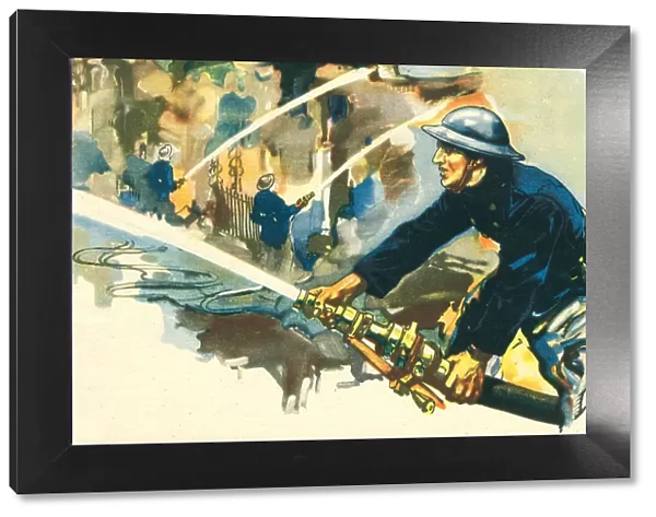 WW2, Firemen At The Blitz
