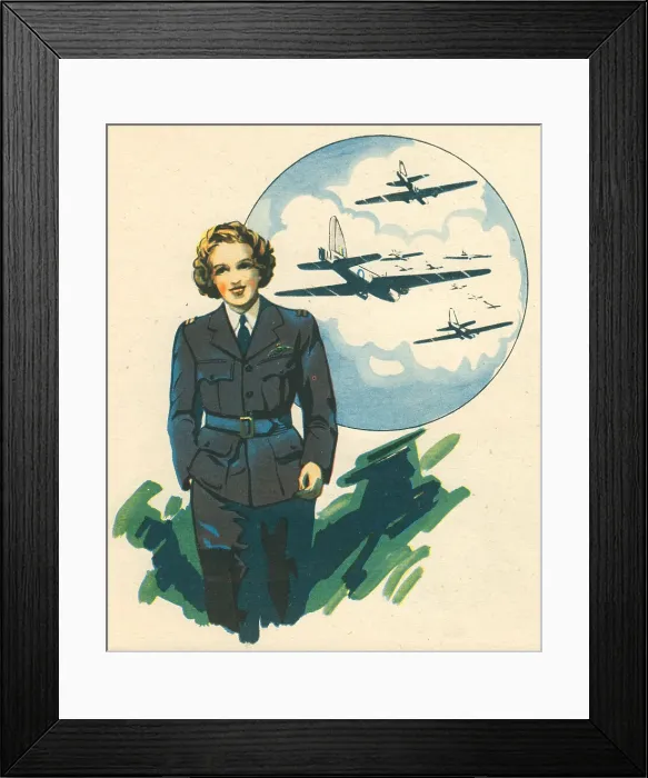Framed Print : WW2 Ferry Pilot Framed Print : WW2 Ferry Pilot