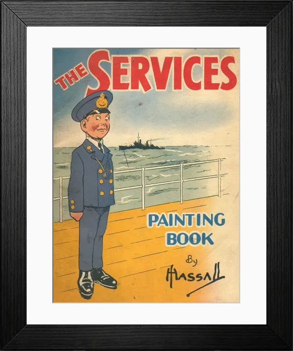 Framed Print : WW2, Royal Navy Hassall Framed Print : WW2, Royal Navy Hassall