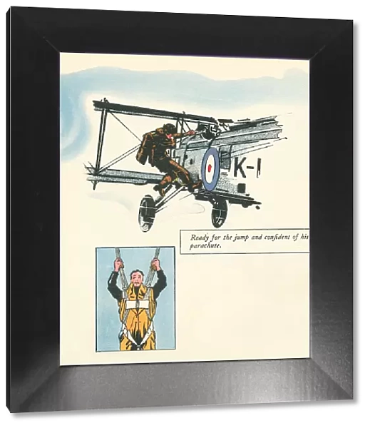 R. A. F. Parachutist, WW2