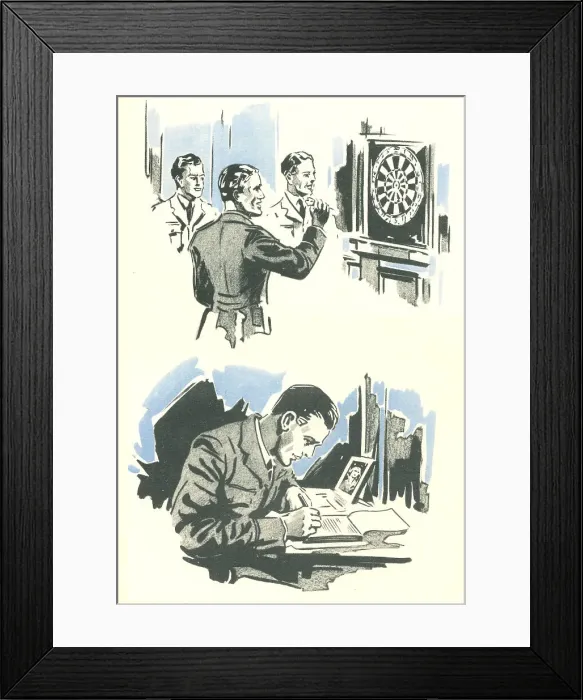 Framed Print : Off Duty R. A. F. Men Framed Print : Off Duty R. A. F. Men
