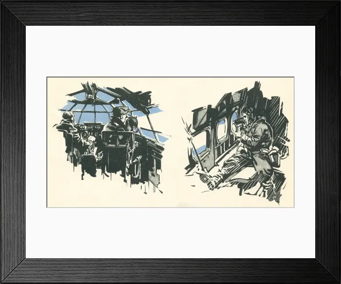 Framed Print : WW2 R. A. F. Lamp Signallers Framed Print : WW2 R. A. F. Lamp Signallers