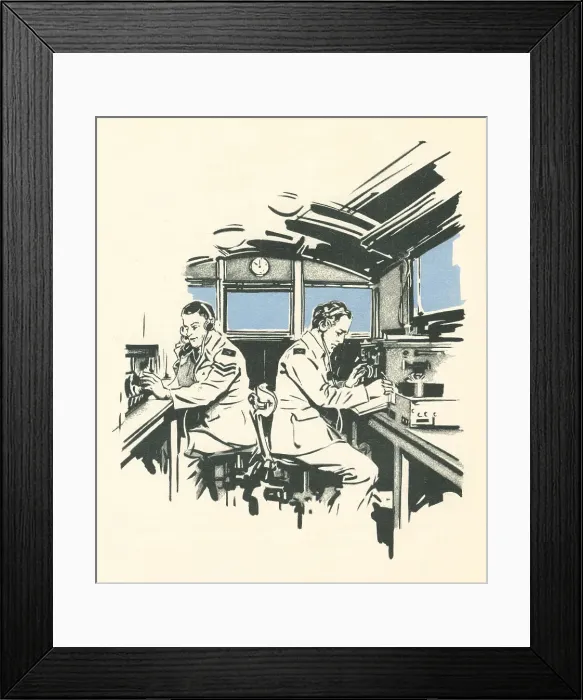 Framed Print : WW2 R. A. F. Mobile Radio Station Framed Print : WW2 R. A. F. Mobile Radio Station