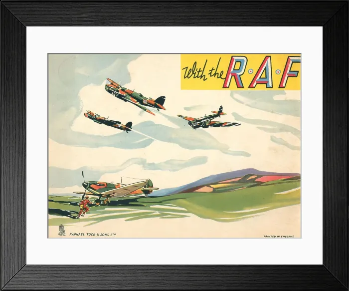 Framed Print : WW2 R. A. F. Fighter Planes Framed Print : WW2 R. A. F. Fighter Planes