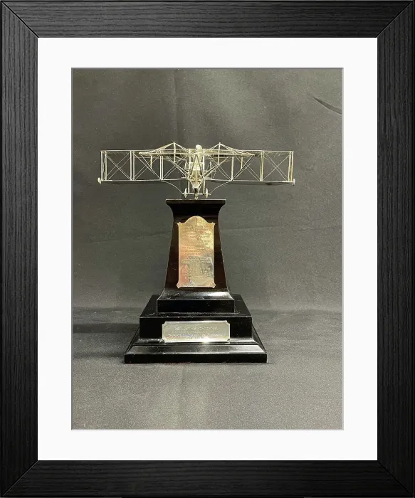 Framed Print : Shell Motor Spirit Silver Trophy, Samuel Cody Archive Framed Print : Shell Motor Spirit Silver Trophy, Samuel Cody Archive