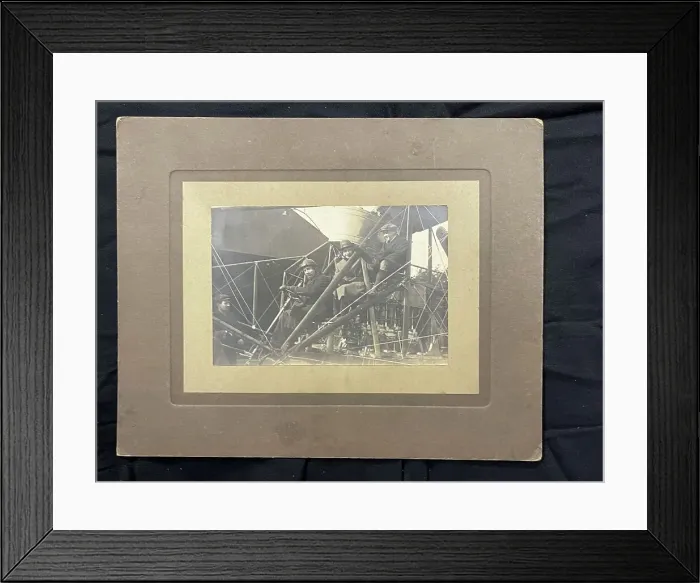 Framed Print : Samuel Cody on board his aircraft, Samuel Cody Archive Framed Print : Samuel Cody on board his aircraft, Samuel Cody Archive