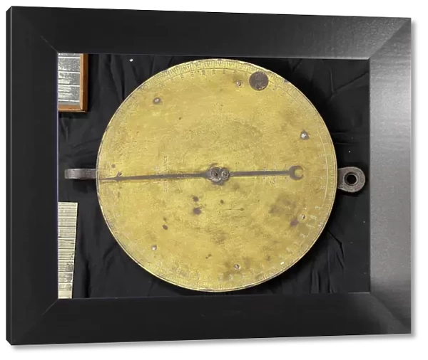 Spring balance brass dial, Samuel Cody Archive