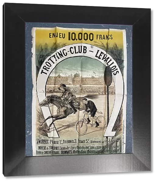 Poster, Samuel Cody, Trotting Club, Levallois, Paris