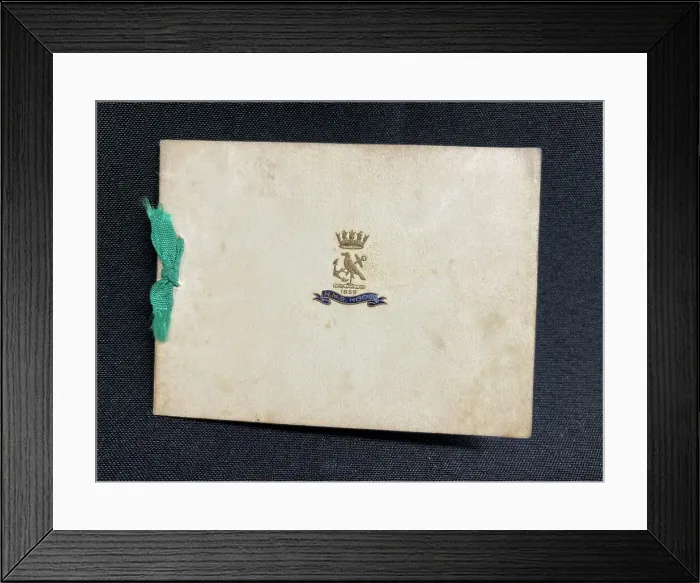 Framed Print : Royal Navy, HMS Hood, War Comforts Fund Framed Print : Royal Navy, HMS Hood, War Comforts Fund