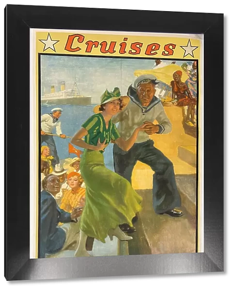 Poster, Cruises, White Star Line