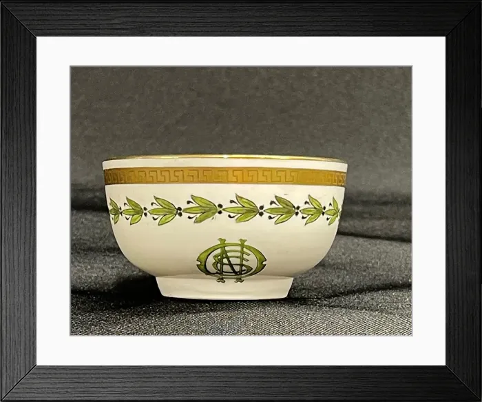 Framed Print : White Star Line, Stonier OSNC sugar bowl Framed Print : White Star Line, Stonier OSNC sugar bowl