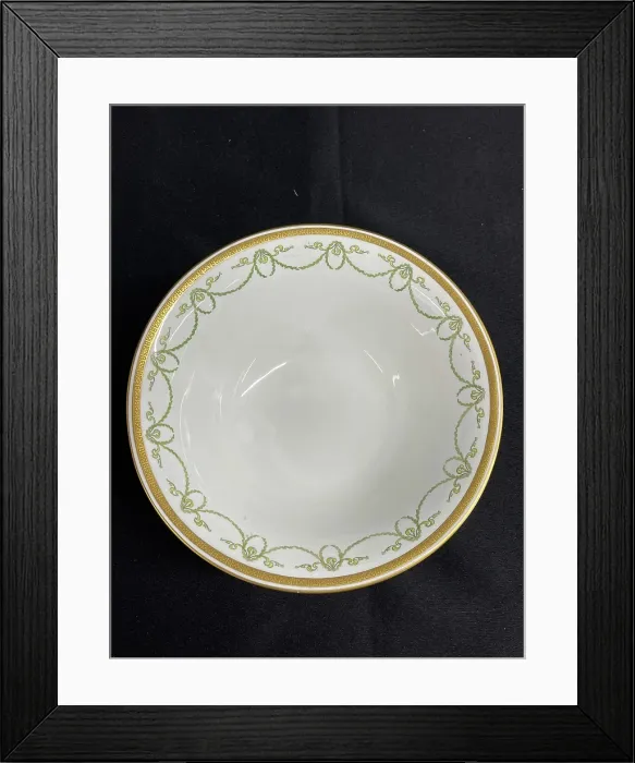 Framed Print : White Star Line, OSNC Royal Crown Derby fruit bowl Framed Print : White Star Line, OSNC Royal Crown Derby fruit bowl