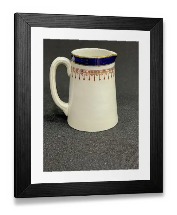 Framed Print : White Star Line, Minton cream / milk jug
