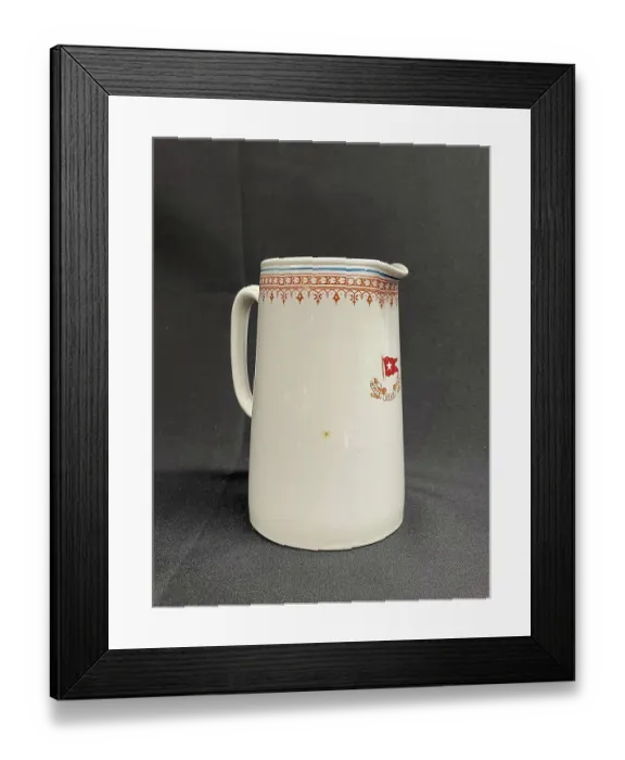 Framed Print : White Star Line, Stonier Losol ware milk jug Framed Print : White Star Line, Stonier Losol ware milk jug