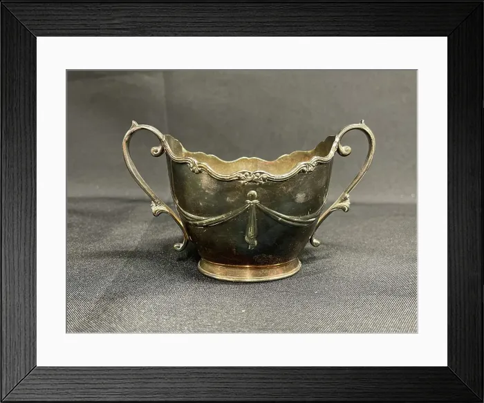 Framed Print : White Star Line, Goldsmiths sugar bowl Framed Print : White Star Line, Goldsmiths sugar bowl