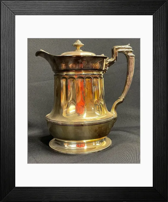 Framed Print : White Star Line, First Class Elkington coffee pot Framed Print : White Star Line, First Class Elkington coffee pot
