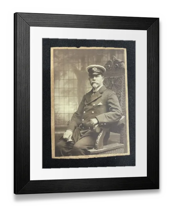 Framed Print : White Star Line, RMS Titanic, George W Bowyer Framed Print : White Star Line, RMS Titanic, George W Bowyer