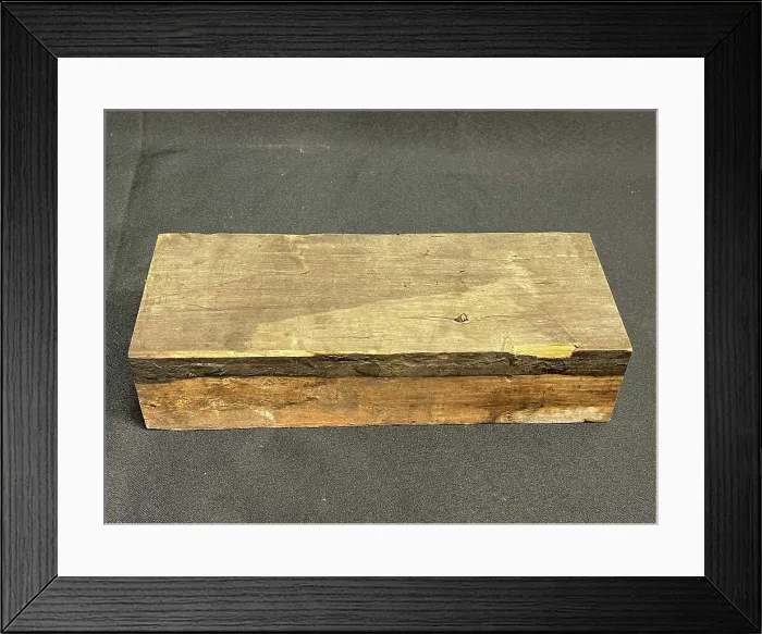 Framed Print : White Star Line, RMS Olympic, pitch pine deck section Framed Print : White Star Line, RMS Olympic, pitch pine deck section