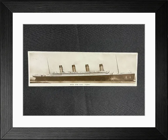 Framed Print : White Star Line, RMS Titanic, Harland and Wolff employee Framed Print : White Star Line, RMS Titanic, Harland and Wolff employee