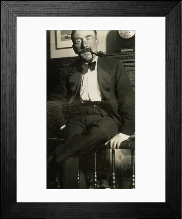 Framed Print : Lt. Colonel M. B. Beckwith-Smith at the Albuhera Barracks Framed Print : Lt. Colonel M. B. Beckwith-Smith at the Albuhera Barracks