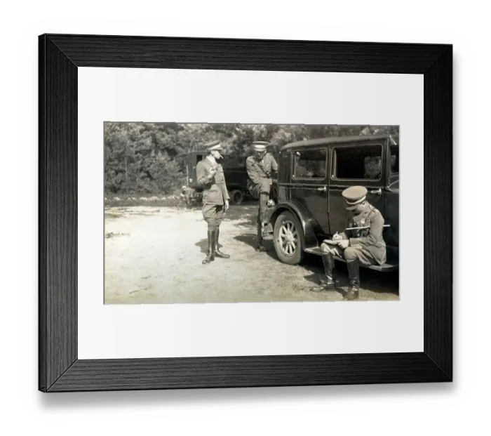 Framed Print : Sir Alexander Stanier, Stevenson and Beckwith-Smith Framed Print : Sir Alexander Stanier, Stevenson and Beckwith-Smith