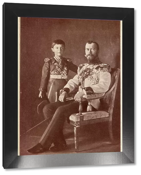 Russia - Tsar Nicholas II and the Tsarevich