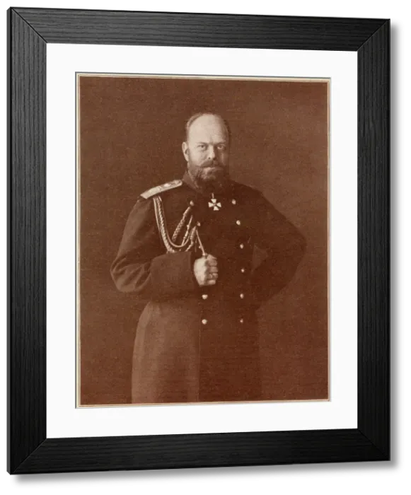 Framed Print : Tsar Alexander III - Emperor of Russia Framed Print : Tsar Alexander III - Emperor of Russia