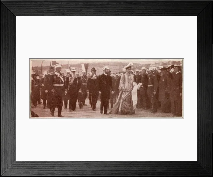 Framed Print : Tsar Nicholas II and Tsarina Alexandra Feodorovna - Crimea Framed Print : Tsar Nicholas II and Tsarina Alexandra Feodorovna - Crimea