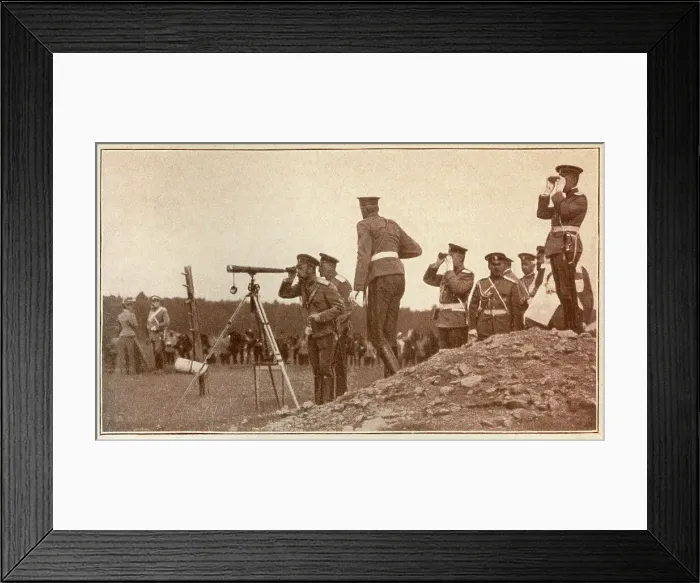 Framed Print : Russia - Tsar Nicholas II - Military manoeuvres at Ropcha Framed Print : Russia - Tsar Nicholas II - Military manoeuvres at Ropcha