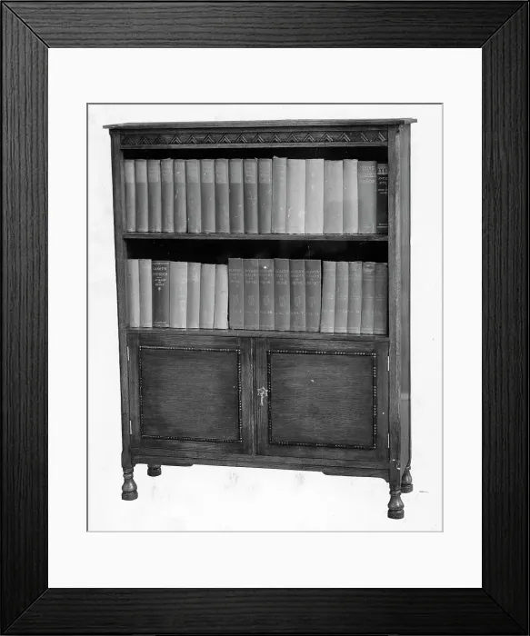 Framed Print : A Bookcase Framed Print : A Bookcase