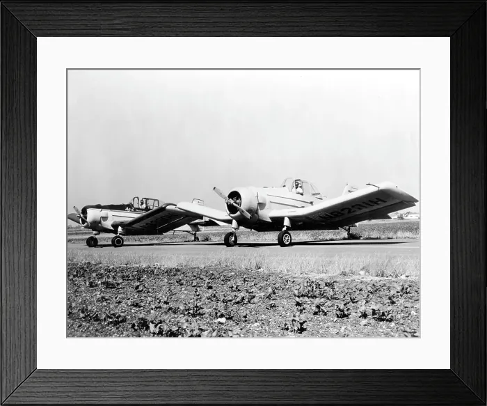 Framed Print : Transland Ag-2 N8330H and N8831H Framed Print : Transland Ag-2 N8330H and N8831H