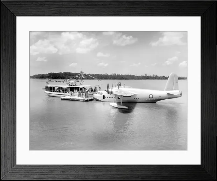 Framed Print : Short Sunderland Mk. I L2160 Selangor Framed Print : Short Sunderland Mk. I L2160 Selangor