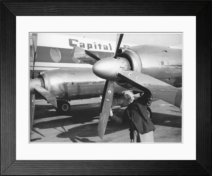 Framed Print : Vickers Viscount Framed Print : Vickers Viscount