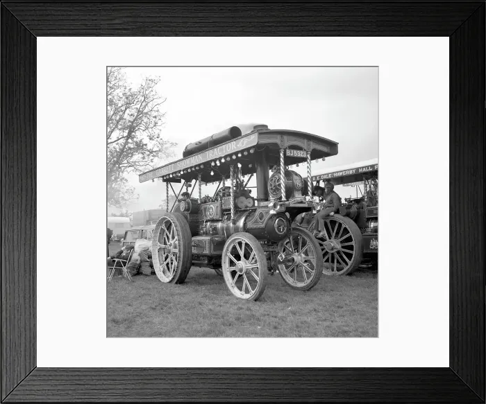 Framed Print : Garrett Showman's Tractor 33818, Enterprise Framed Print : Garrett Showman's Tractor 33818, Enterprise