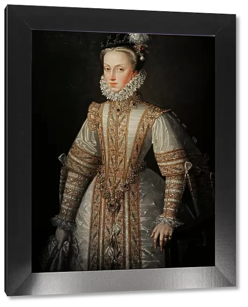 Anne of Austria, circa 1571, by Alonso Sanchez Coello